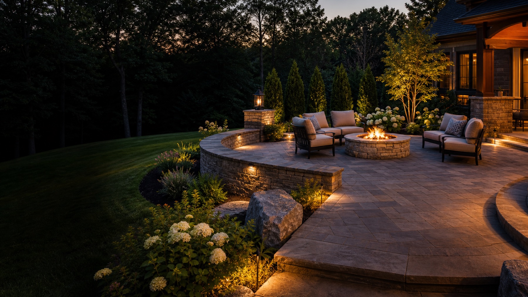 Hardscaping & Outdoor Living service example
